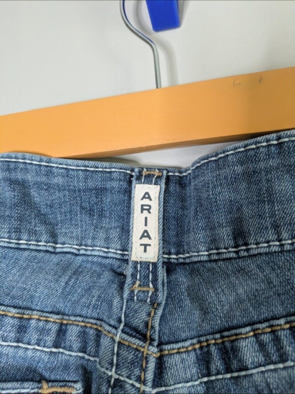 Ariat R.E.A.L. Mid Rise Stretch Whipstitch Boot Cut Jean Size 29 - Picture 7 of 11